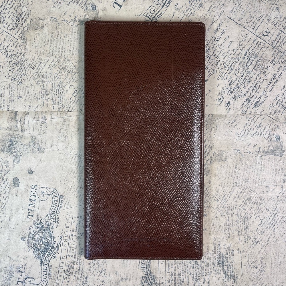 Gianfranco Lotti Firenze Made in Italy Snake Embossed Leather Passport Travel